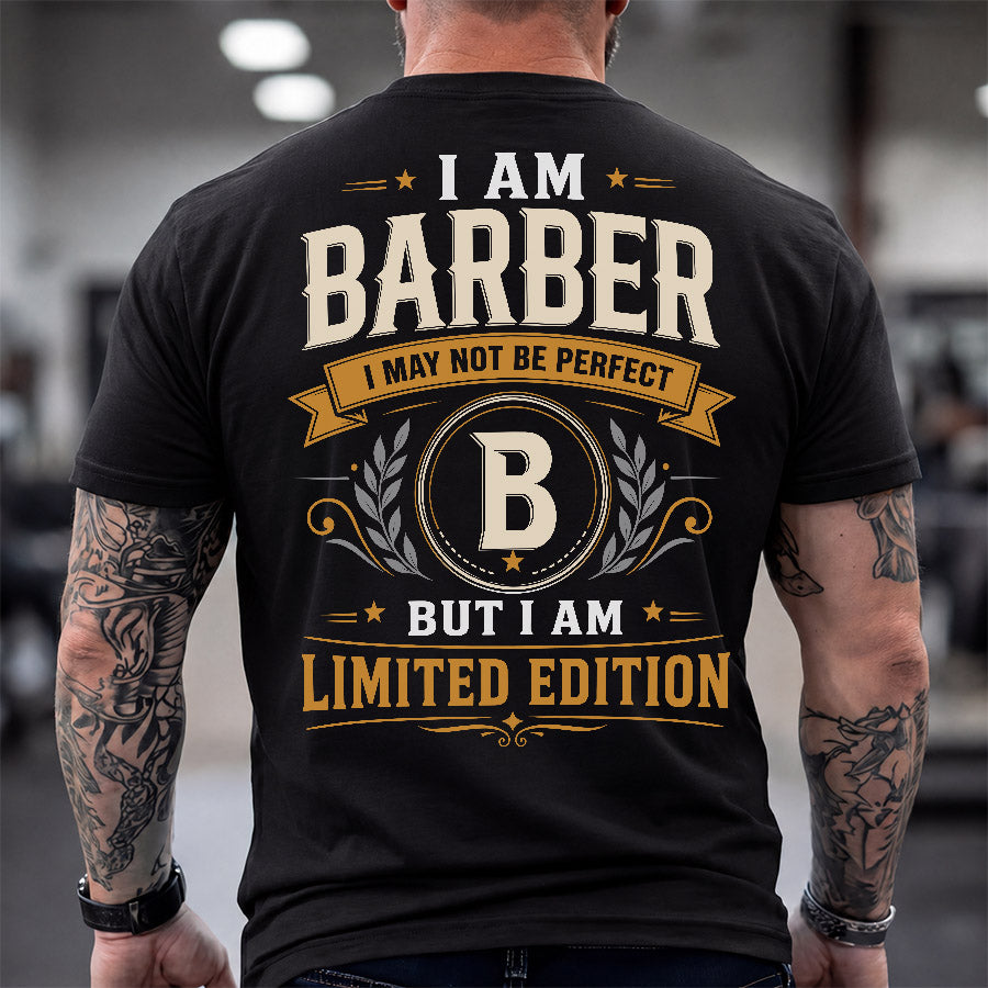 BARBER  EDI-TT36 Personalized Funny Quote Apparel