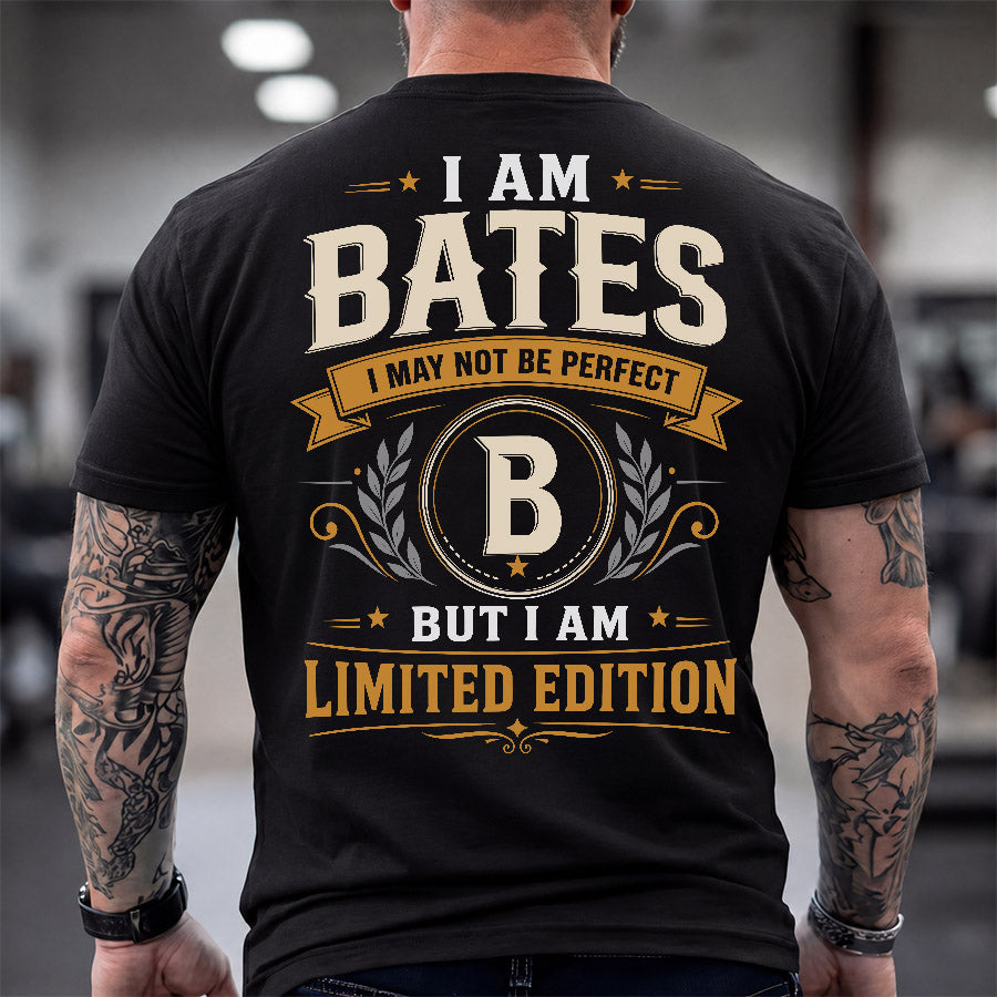 BATES  EDI-TT36 Personalized Funny Quote Apparel