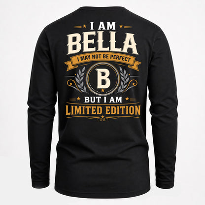 BELLA  EDI-TT36 Personalized Funny Quote Apparel
