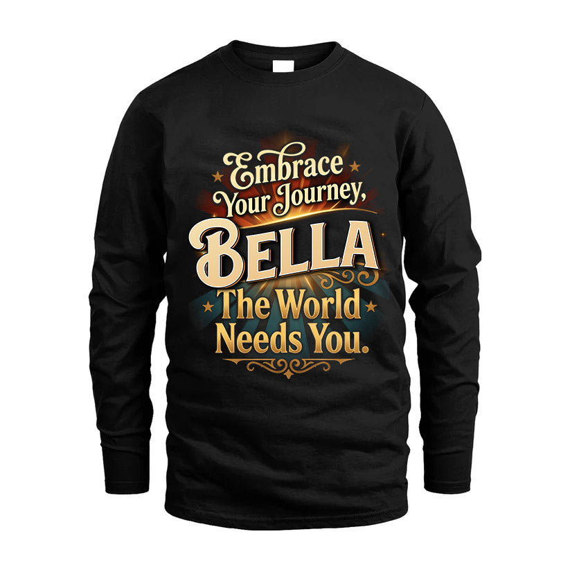 BELLA L04-TT36 Personalized Funny Quote Apparel