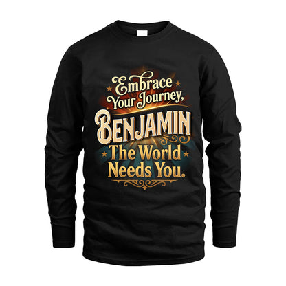 BENJAMIN L04-TT36 Personalized Funny Quote Apparel
