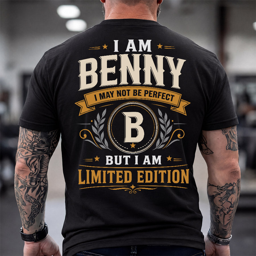 BENNY  EDI-TT36 Personalized Funny Quote Apparel