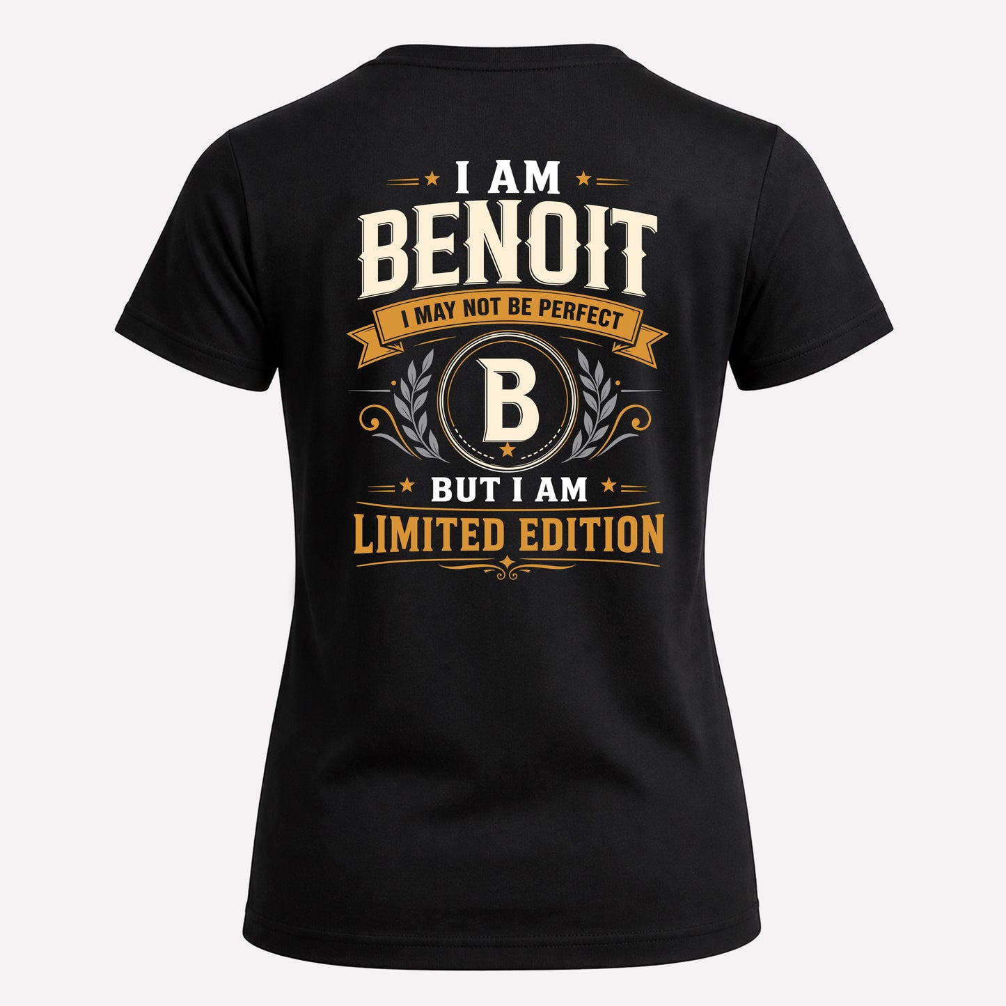 BENOIT  EDI-TT36 Personalized Funny Quote Apparel