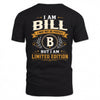 BILL  EDI-TT36 Personalized Funny Quote Apparel