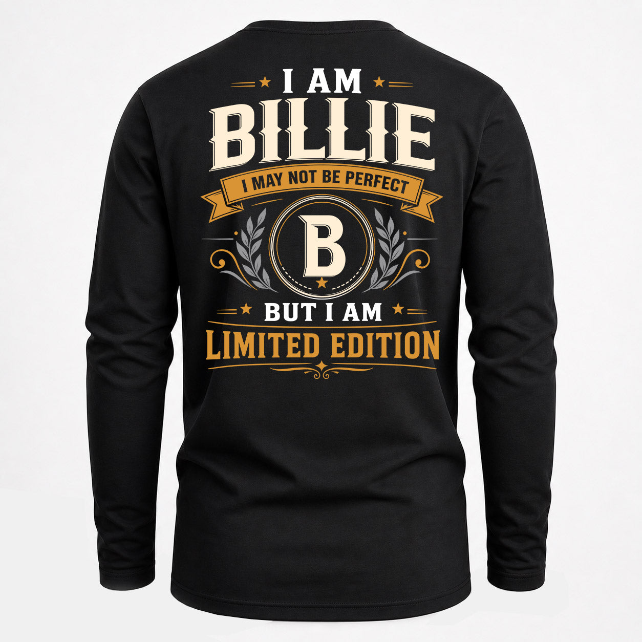 BILLIE  EDI-TT36 Personalized Funny Quote Apparel