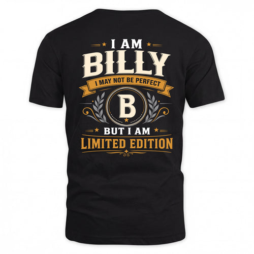BILLY  EDI-TT36 Personalized Funny Quote Apparel