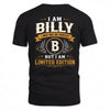 BILLY  EDI-TT36 Personalized Funny Quote Apparel