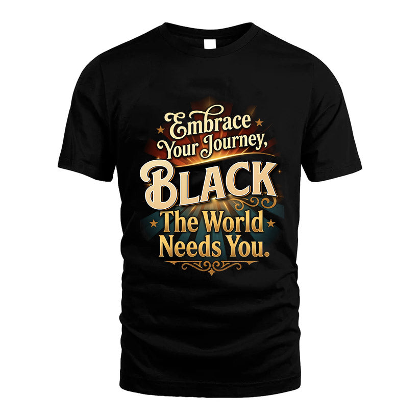 BLACK L04-TT36 Personalized Funny Quote Apparel