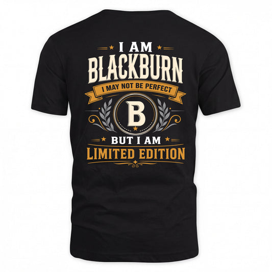 BLACKBURN  EDI-TT36 Personalized Funny Quote Apparel