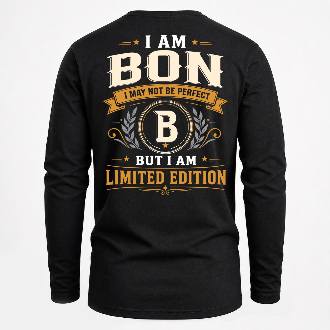 BON  EDI-TT36 Personalized Funny Quote Apparel