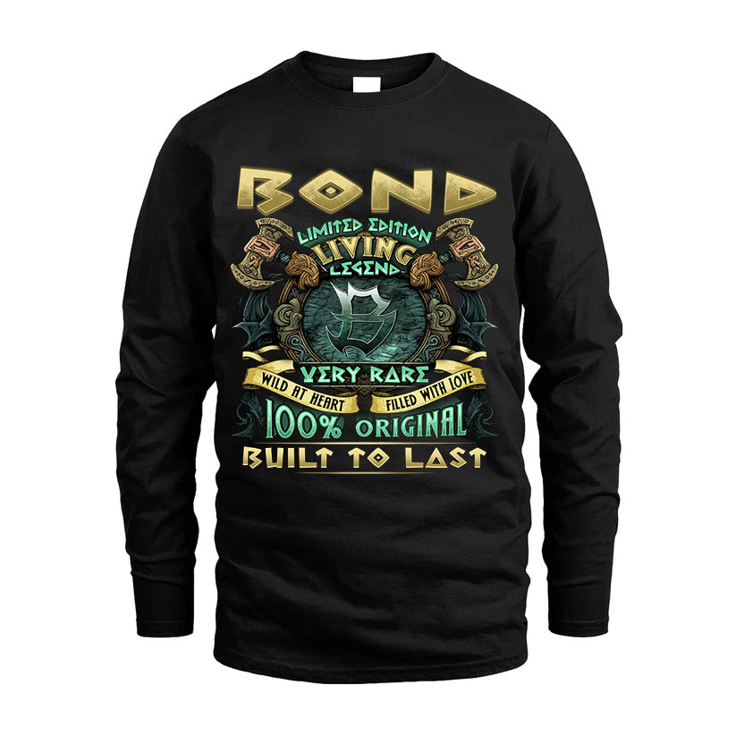 BOND  VKI-TT36 Personalized Funny Quote Apparel