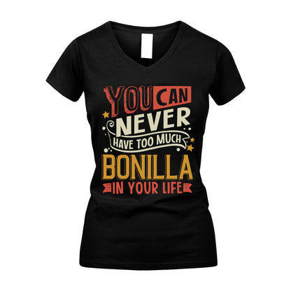 BONILLA  NO2-TT36 Personalized Funny Quote Apparel