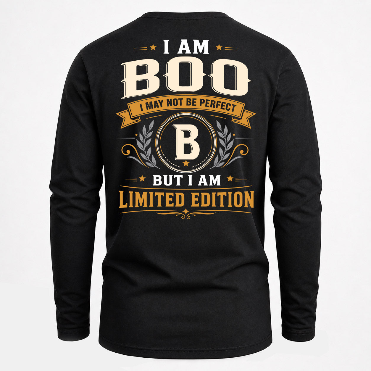 BOO  EDI-TT36 Personalized Funny Quote Apparel