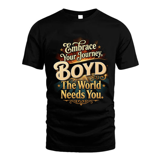 BOYD L04-TT36 Personalized Funny Quote Apparel