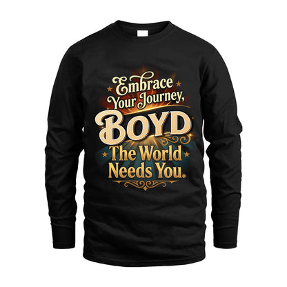 BOYD L04-TT36 Personalized Funny Quote Apparel