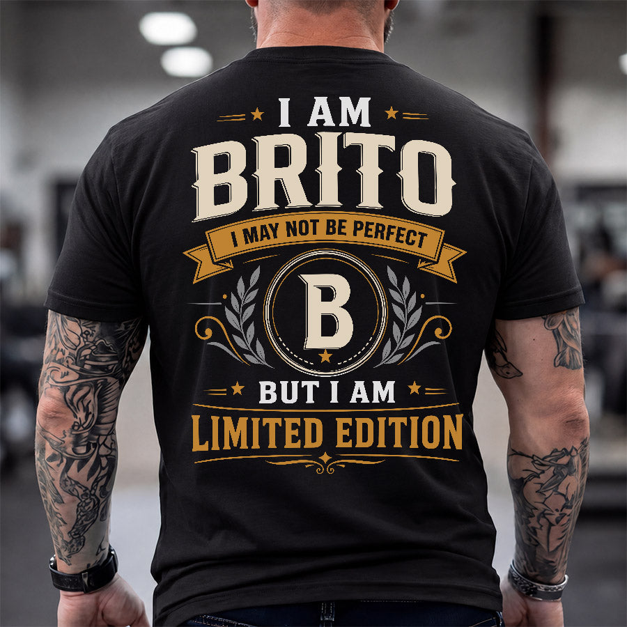 BRITO  EDI-TT36 Personalized Funny Quote Apparel