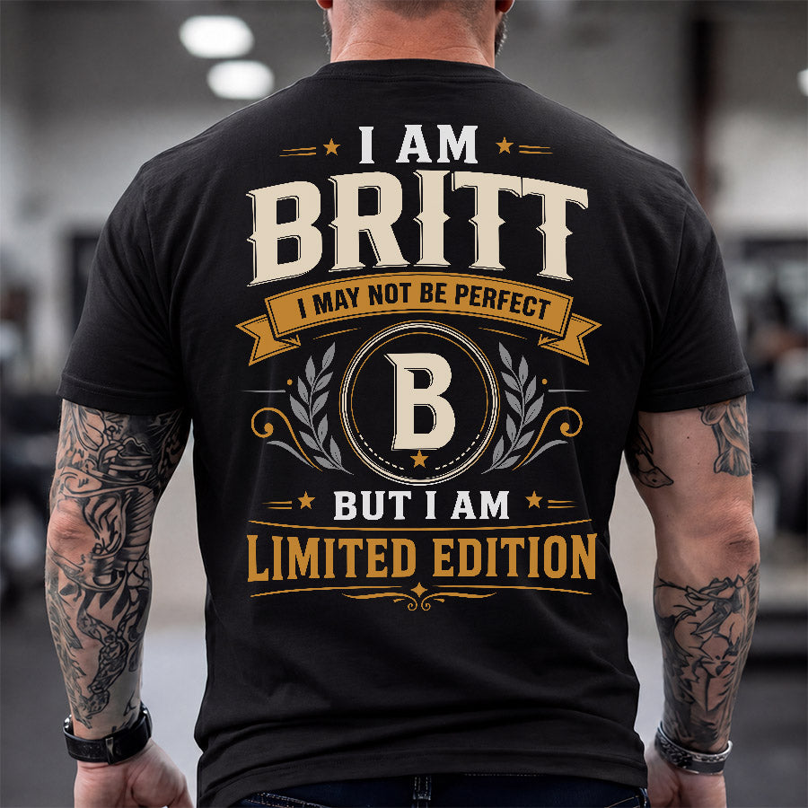 BRITT  EDI-TT36 Personalized Funny Quote Apparel