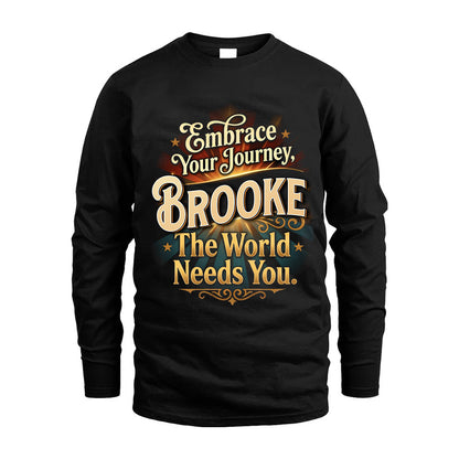 BROOKE L04-TT36 Personalized Funny Quote Apparel