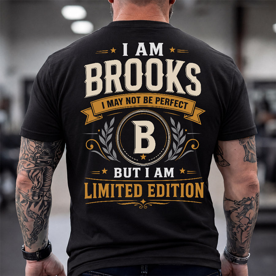 BROOKS  EDI-TT36 Personalized Funny Quote Apparel