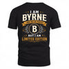 BYRNE  EDI-TT36 Personalized Funny Quote Apparel