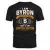 BYRON  EDI-TT36 Personalized Funny Quote Apparel