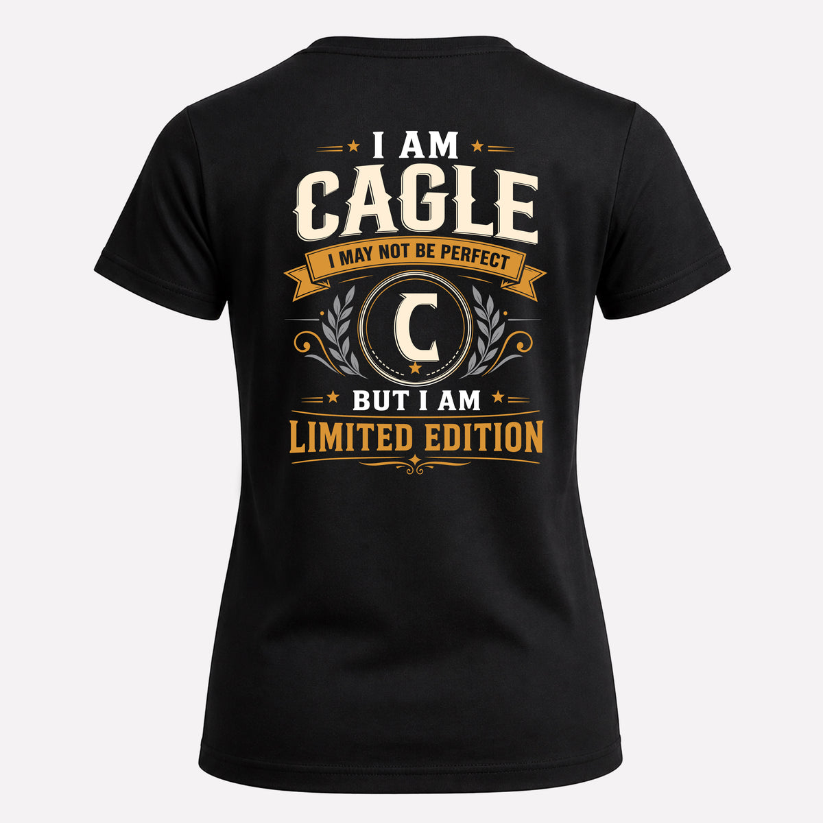 CAGLE EDI-TT36 Personalized Funny Quote Apparel