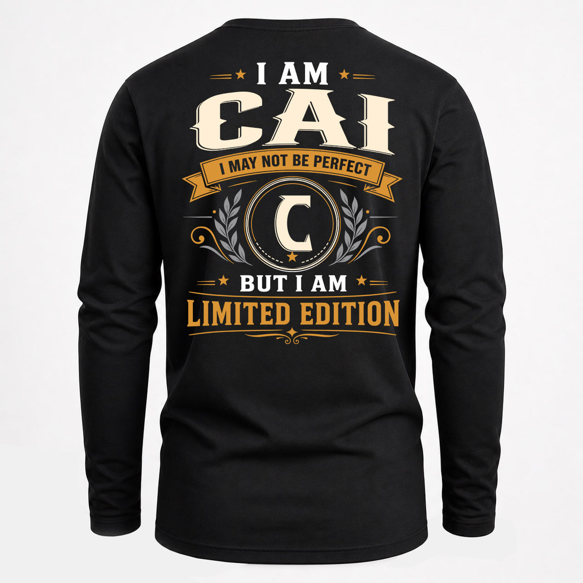 CAI EDI-TT36 Personalized Funny Quote Apparel