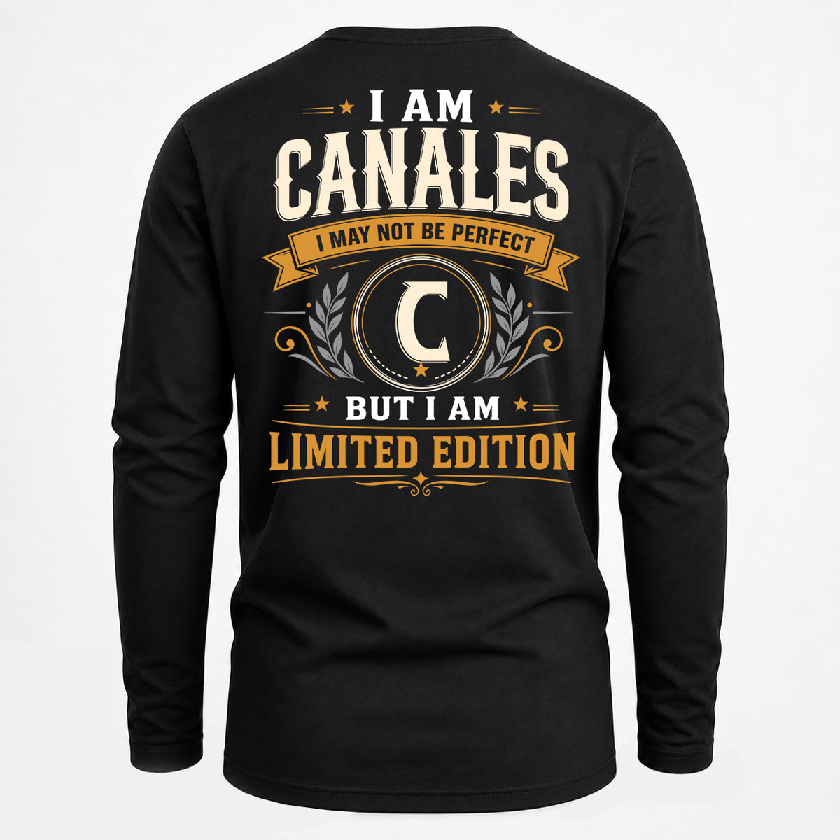 CANALES EDI-TT36 Personalized Funny Quote Apparel