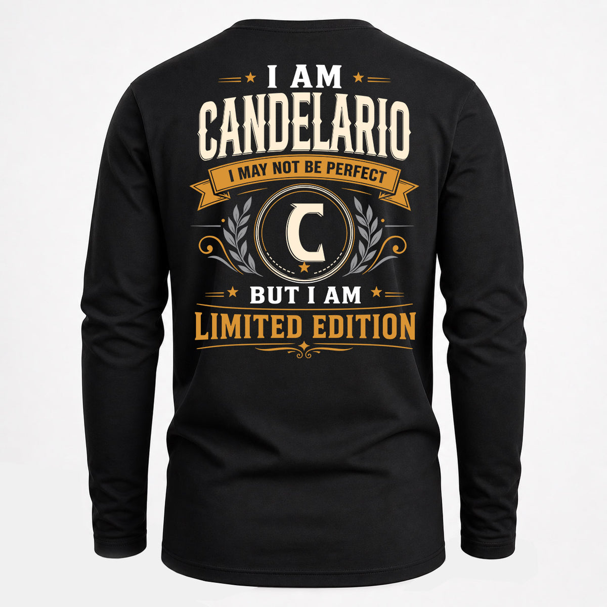 CANDELARIO EDI-TT36 Personalized Funny Quote Apparel