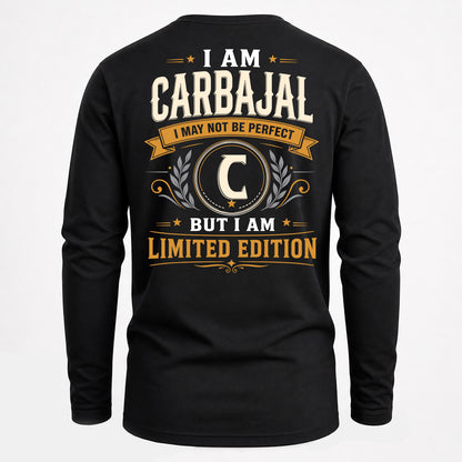 CARBAJAL EDI-TT36 Personalized Funny Quote Apparel