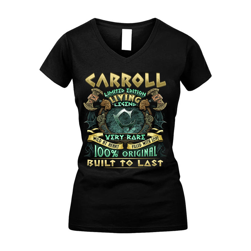 CARROLL  VKI-TT36 Personalized Funny Quote Apparel