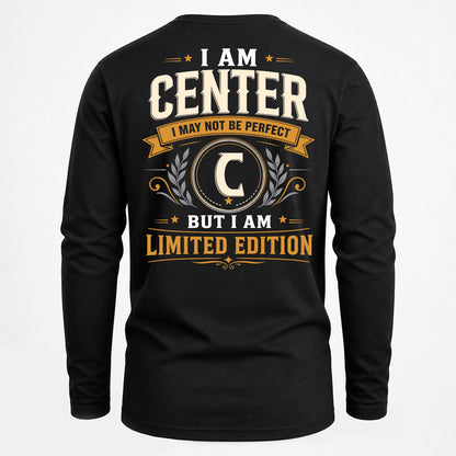 CENTER EDI-TT36 Personalized Funny Quote Apparel