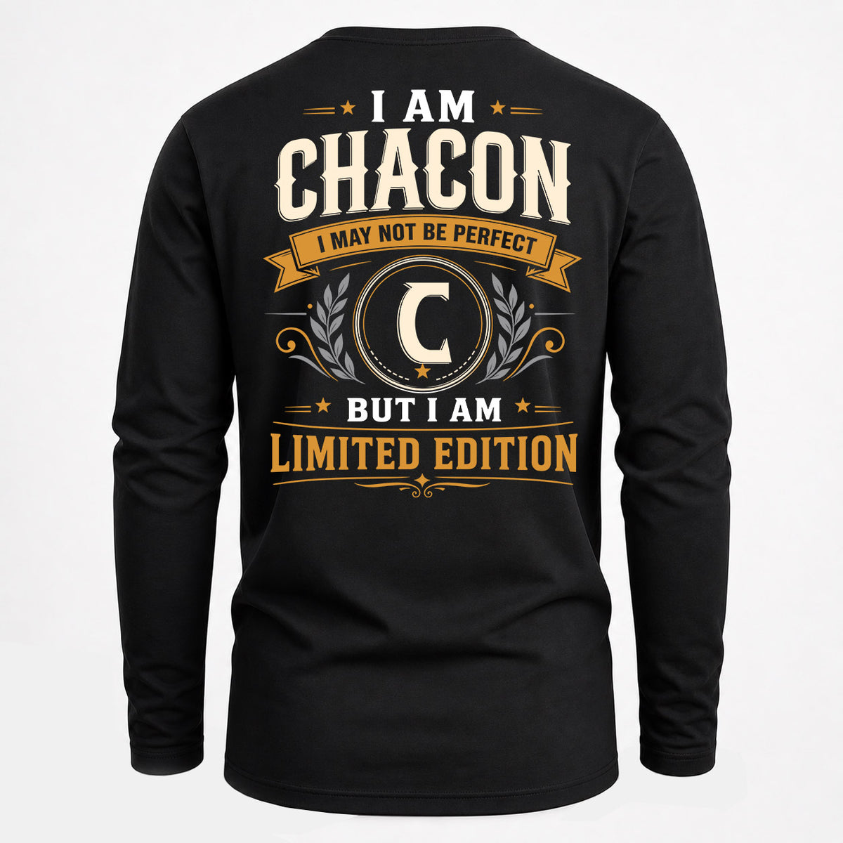CHACON EDI-TT36 Personalized Funny Quote Apparel