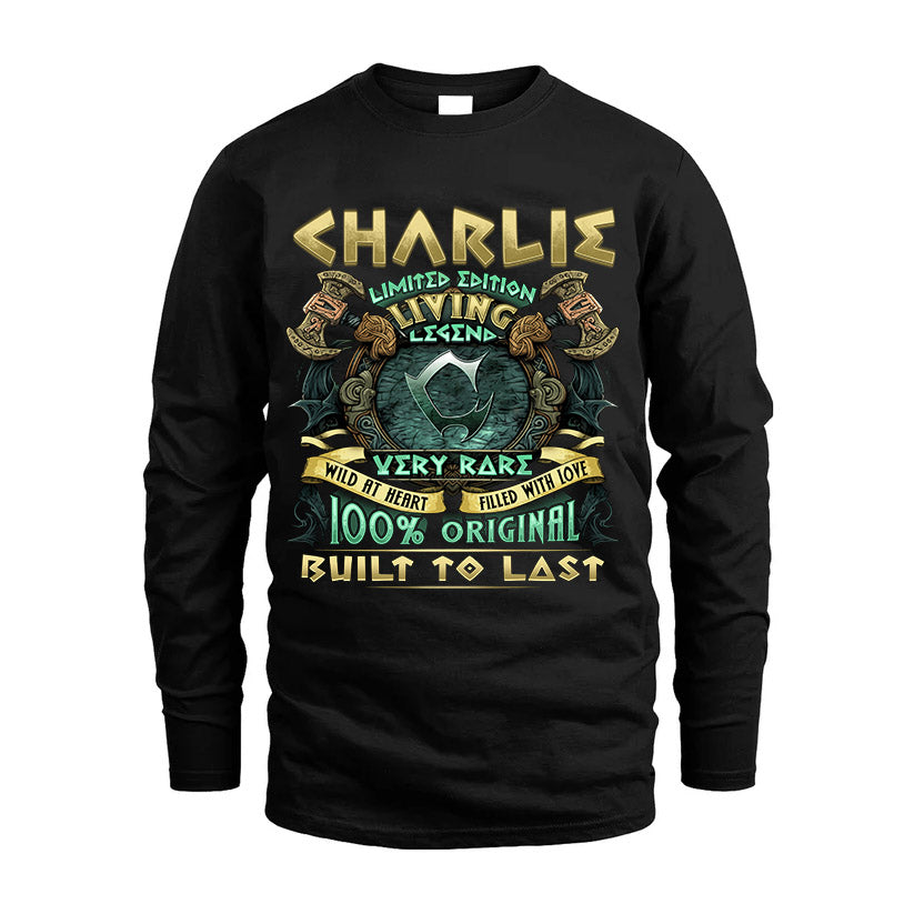 CHARLIE  VKI-TT36 Personalized Funny Quote Apparel