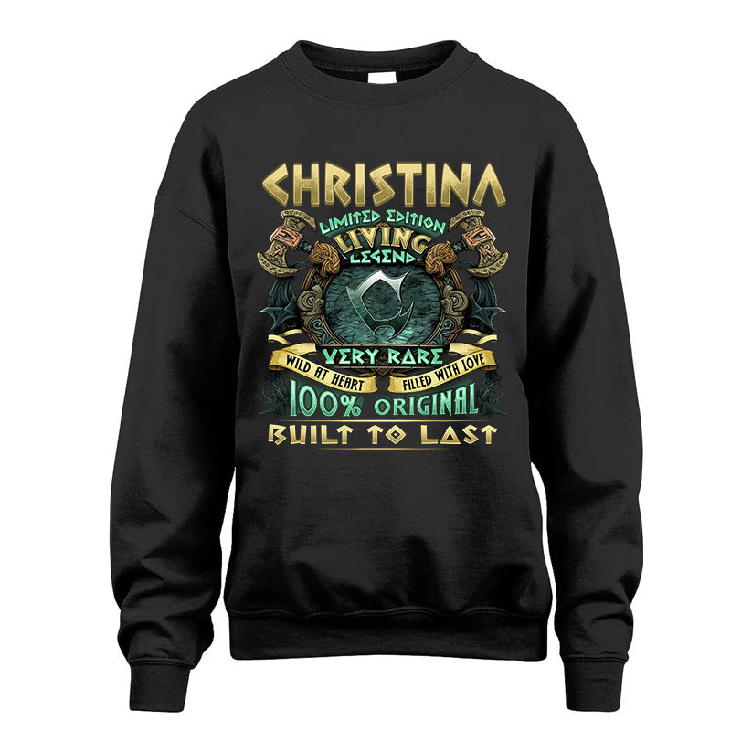CHRISTINA  VKI-TT36 Personalized Funny Quote Apparel