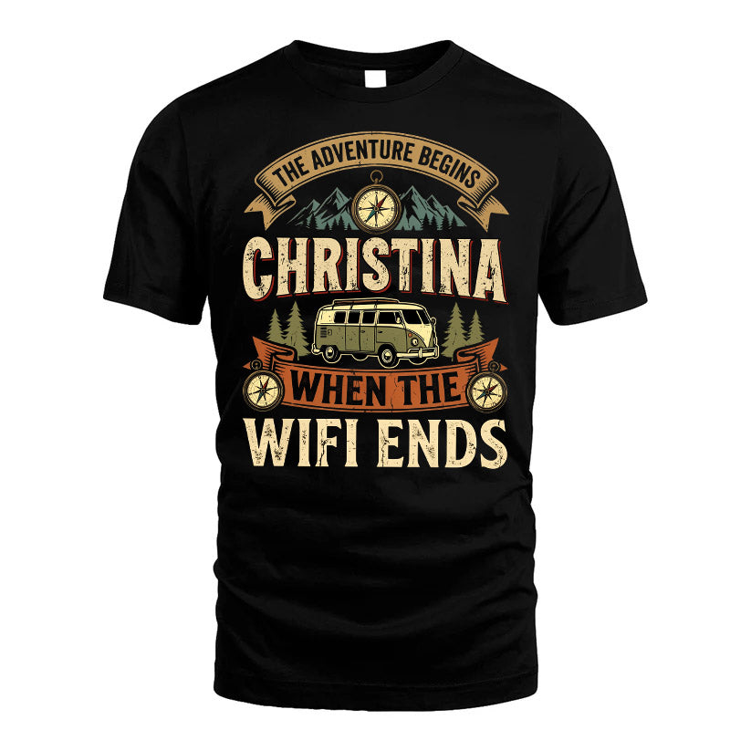 CHRISTINA L03-TT36 Personalized Funny Quote Apparel