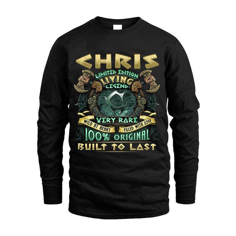 CHRIS  VKI-TT36 Personalized Funny Quote Apparel