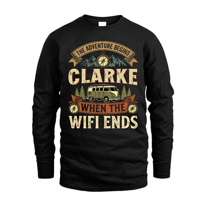 CLARKE L03-TT36 Personalized Funny Quote Apparel