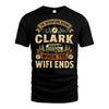 CLARK L03-TT36 Personalized Funny Quote Apparel