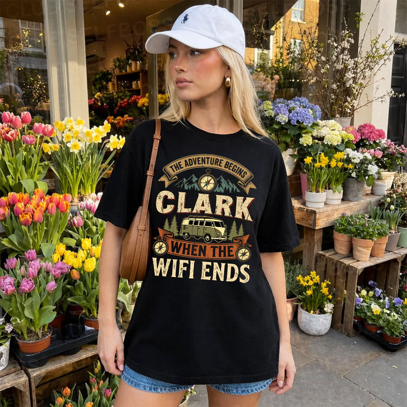 CLARK L03-TT36 Personalized Funny Quote Apparel