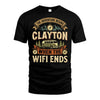 CLAYTON L03-TT36 Personalized Funny Quote Apparel