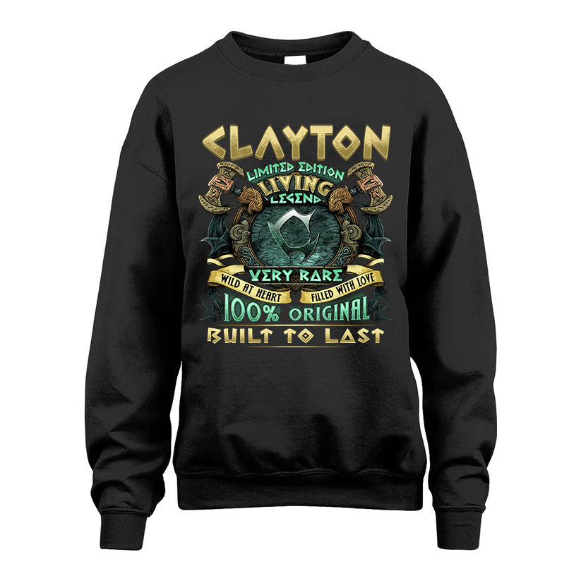 CLAYTON  VKI-TT36 Personalized Funny Quote Apparel