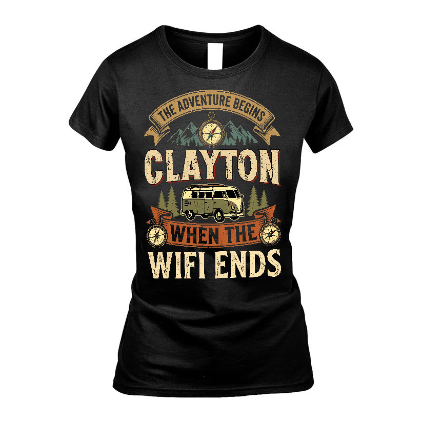 CLAYTON L03-TT36 Personalized Funny Quote Apparel
