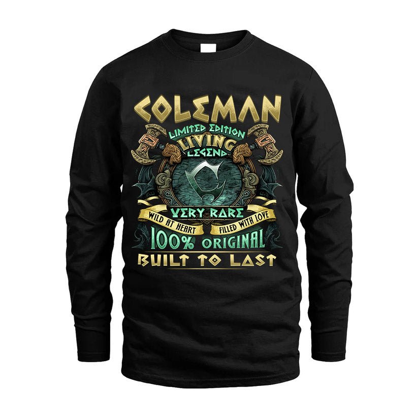 COLEMAN  VKI-TT36 Personalized Funny Quote Apparel