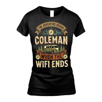 COLEMAN L03-TT36 Personalized Funny Quote Apparel