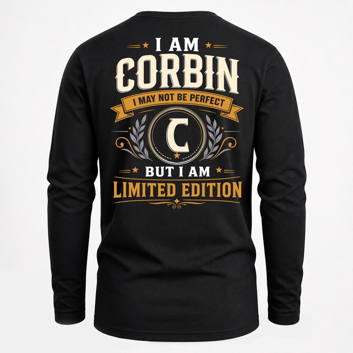 CORBIN EDI-TT36 Personalized Funny Quote Apparel