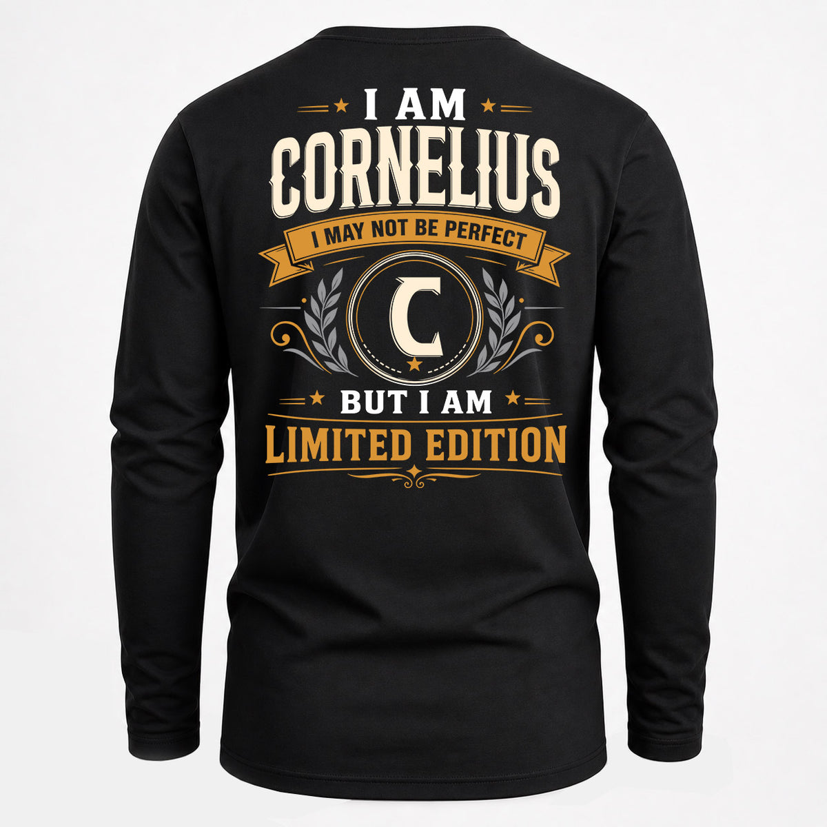 CORNELIUS EDI-TT36 Personalized Funny Quote Apparel