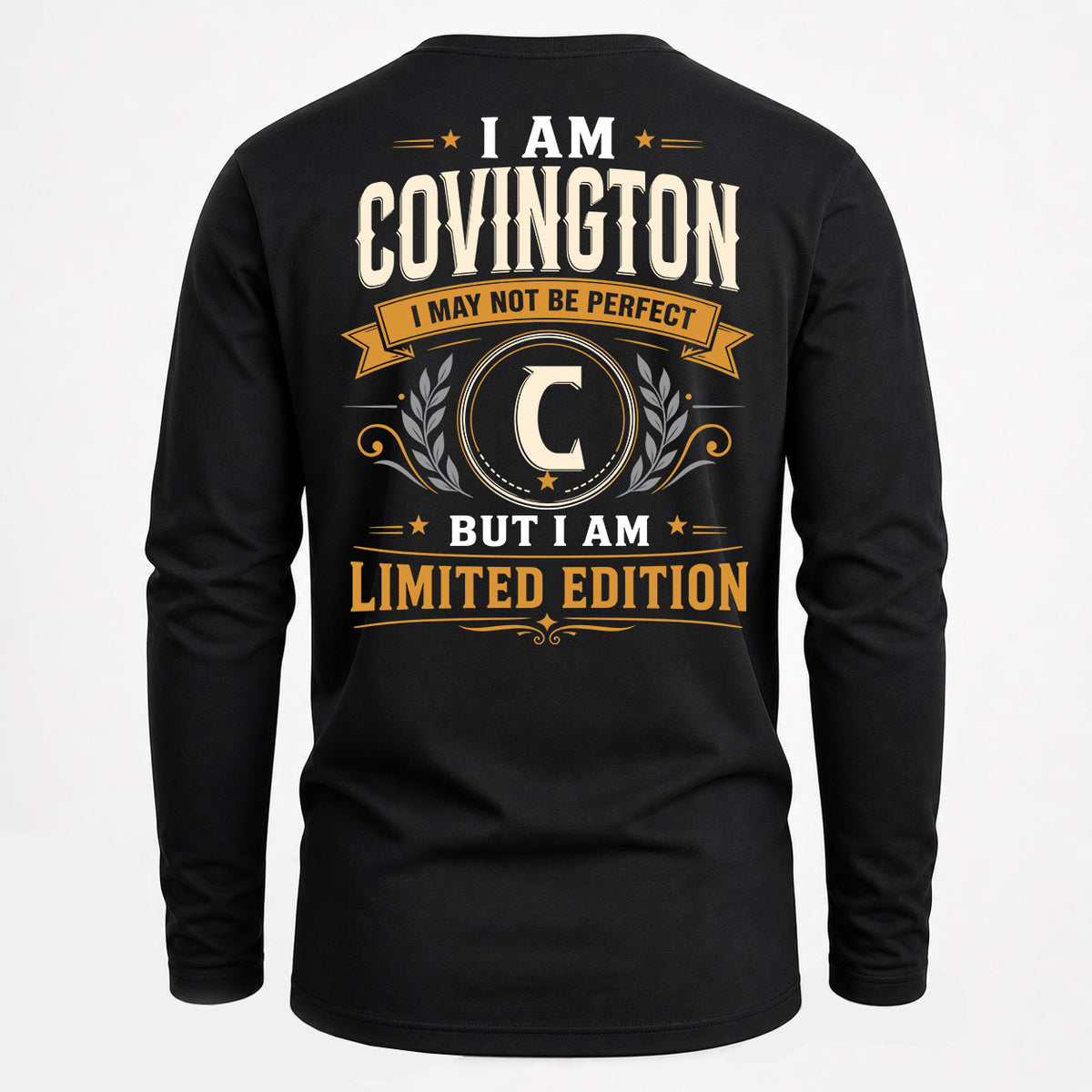 COVINGTON EDI-TT36 Personalized Funny Quote Apparel