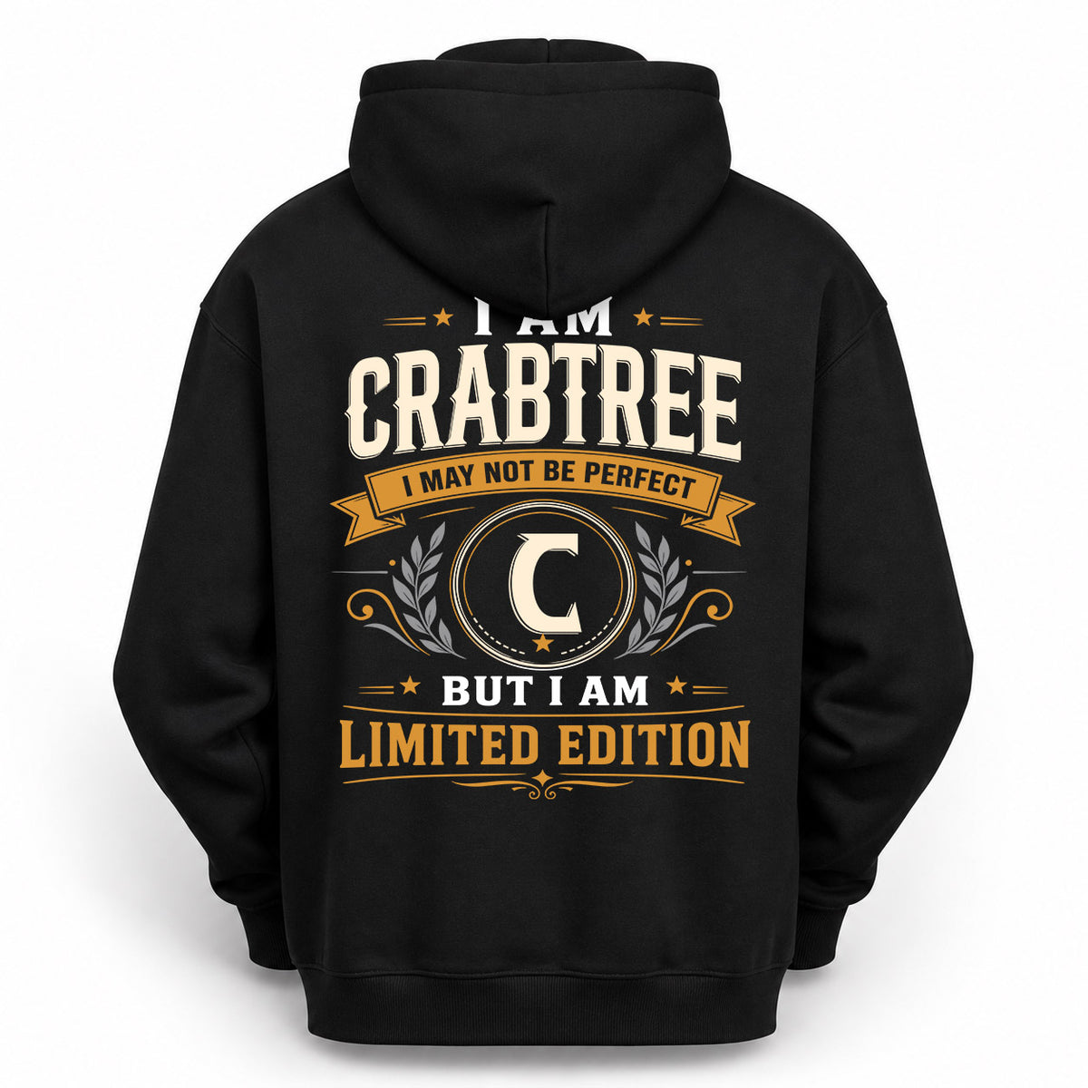 CRABTREE EDI-TT36 Personalized Funny Quote Apparel
