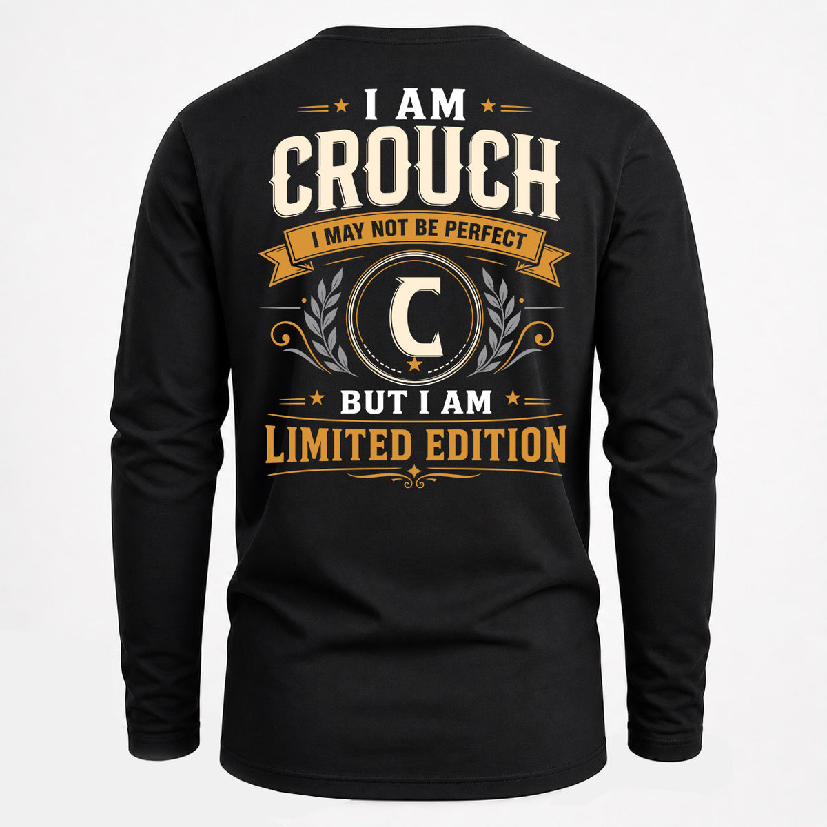 CROUCH EDI-TT36 Personalized Funny Quote Apparel